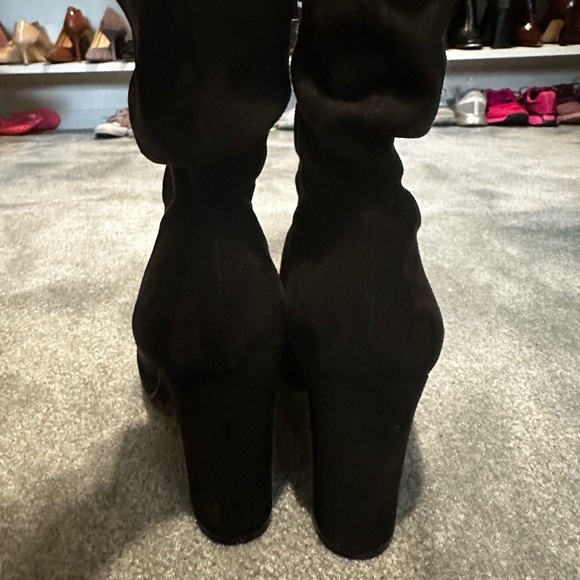 Jessica Simpson black suede booties 7.5 - Picture 4 of 6